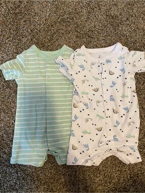 Baby Short Sleeve Rompers